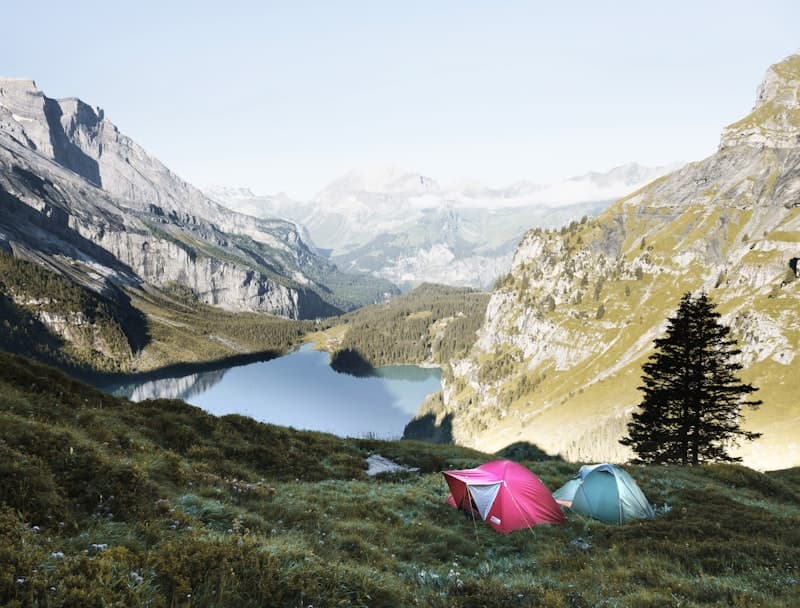 Campfire outdoor dining adventure